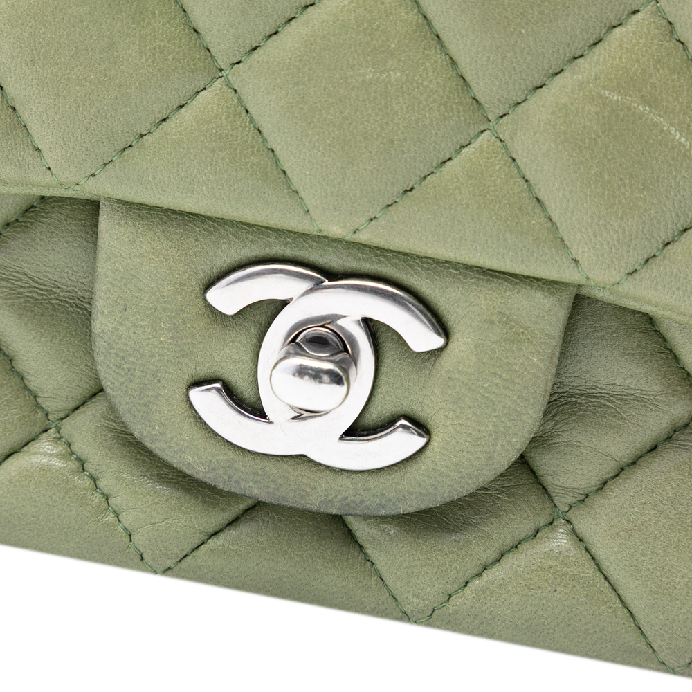 Pre-Loved Chanel Mini Rectangular Classic Lambski… - image 6